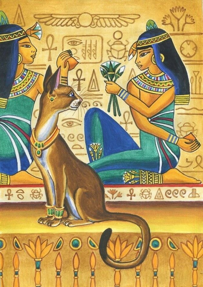 Как кошки помогли Персидскому царю Камбису II завоевать Древний Египет 2