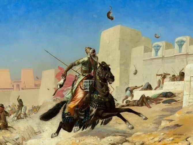 Wie Katzen dem persischen König Kambyses II. halfen, das alte Ägypten zu erobern 3