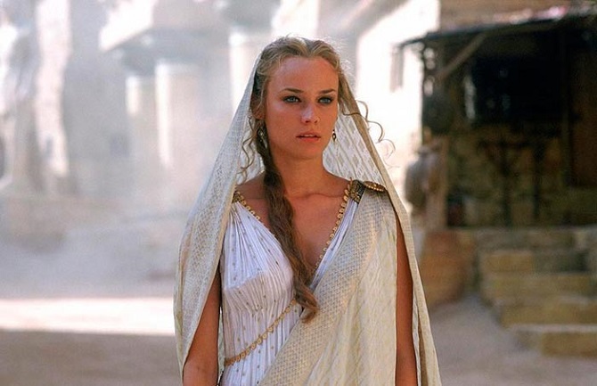 Diane Kruger spoke about the harassment on the samples in Troy 2
