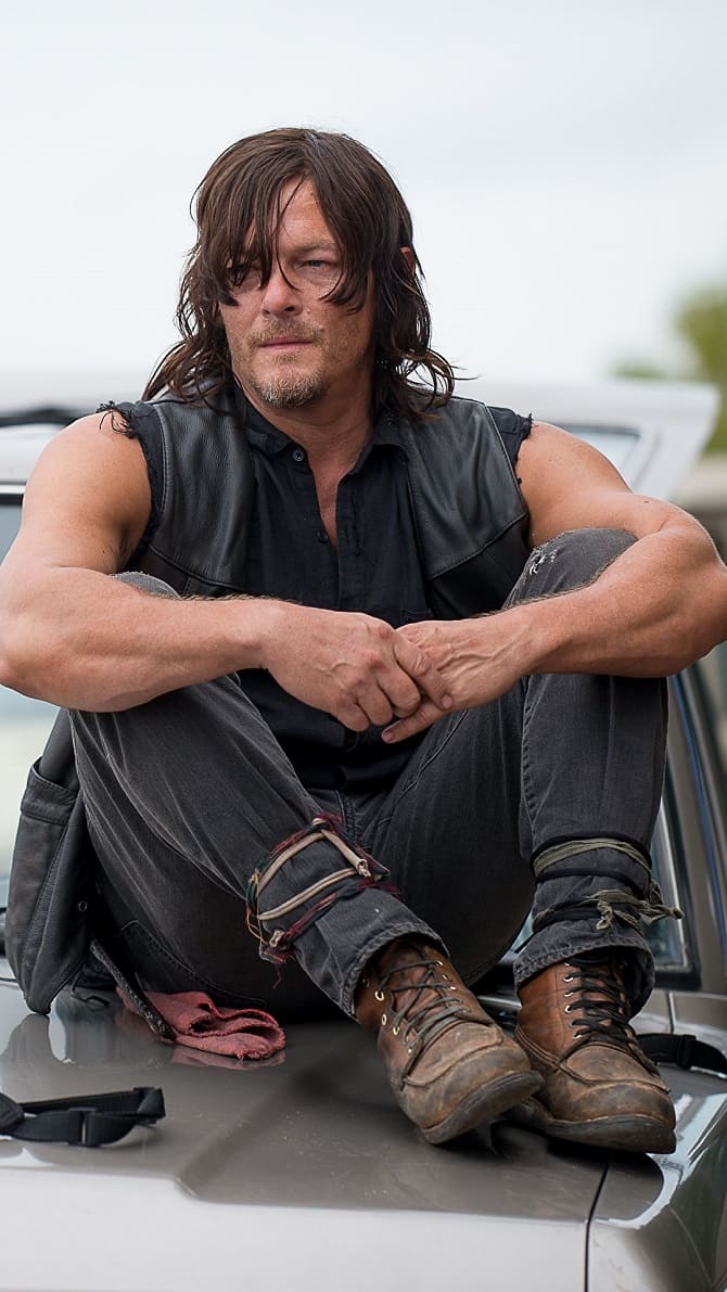 Norman Reedus suffered a concussion on the set of The Walking Dead 3