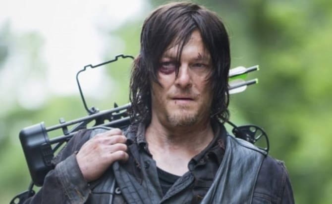 Norman Reedus suffered a concussion on the set of The Walking Dead 1