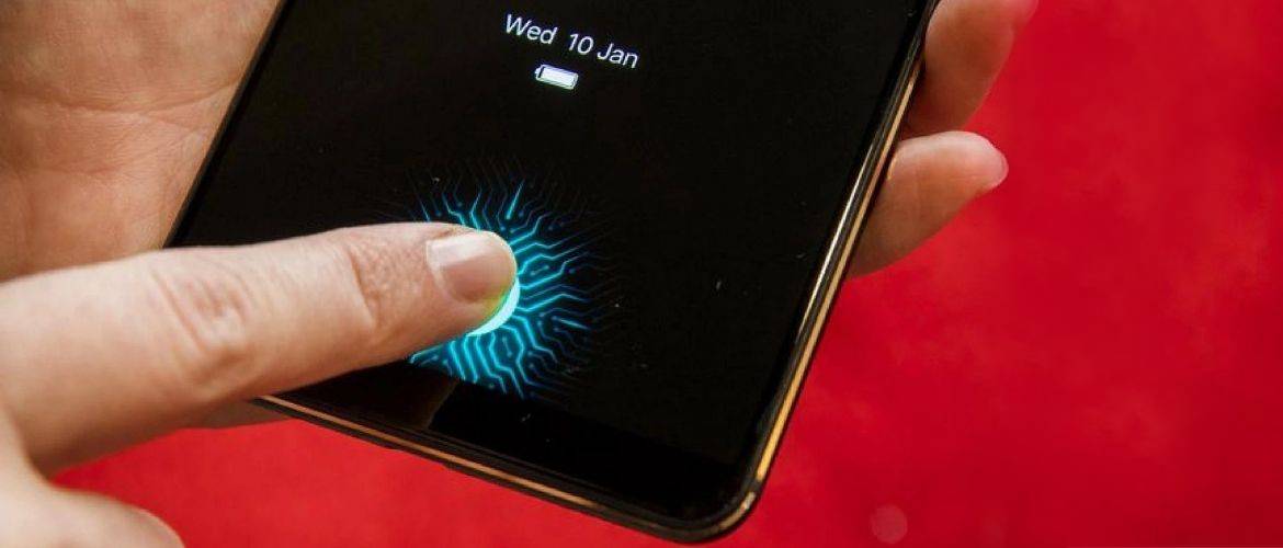 Как смартфон считывает отпечаток пальца