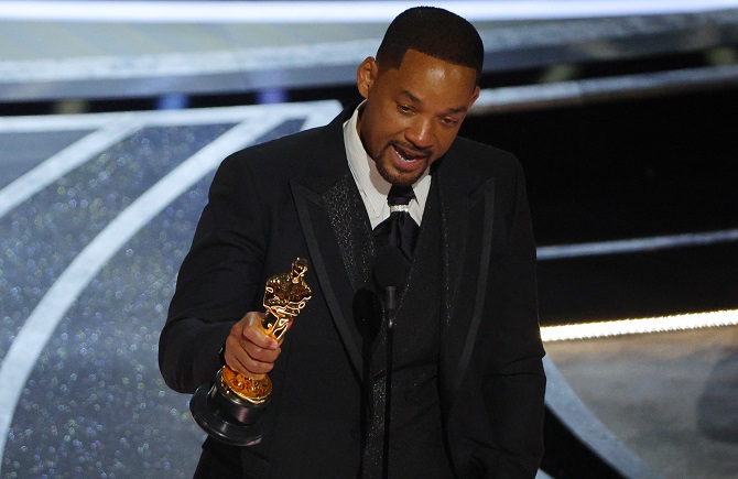 Will Smith gewann einen Oscar und schlug den Komiker für einen lächerlichen Witz 1