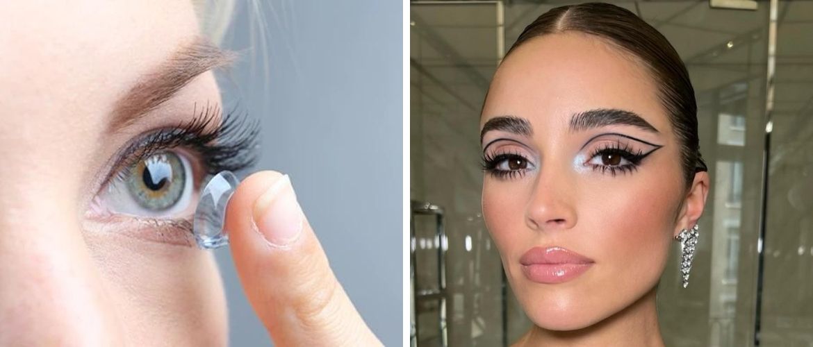 Правила макияжа для тех, кто носит контактные линзы