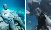 Загадочные подводные статуи, с которыми нужно сделать селфи