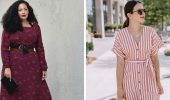 4 styles of dresses that visually make the waist narrow