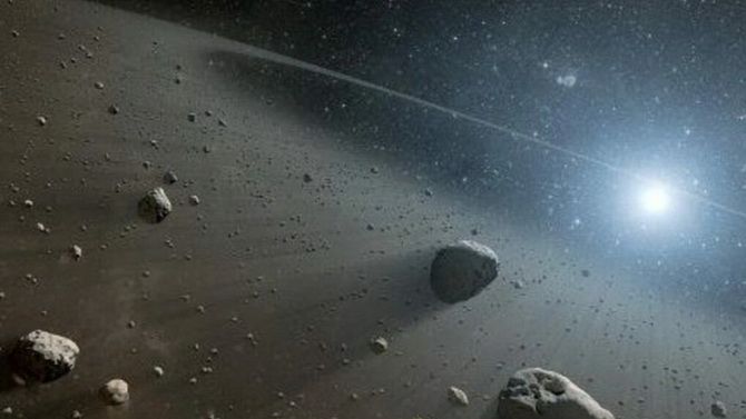 In space, researchers have discovered a portal from which asteroids arrive 2