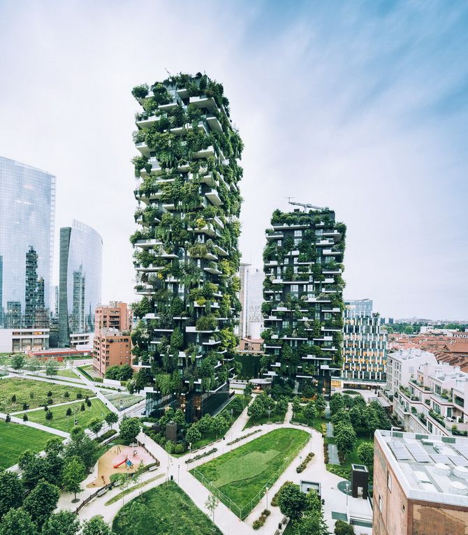 Vertikaler Wald: Wie Landschaftsgestaltung in Mailand durchgeführt wird 2