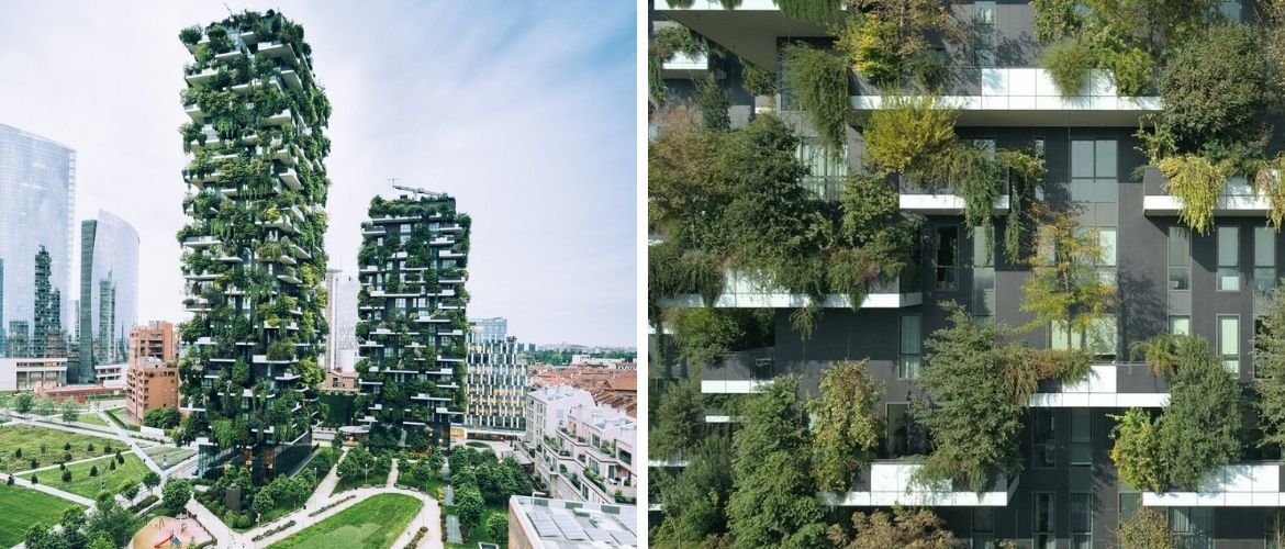 Vertical forest: how landscaping is carried out in Milan