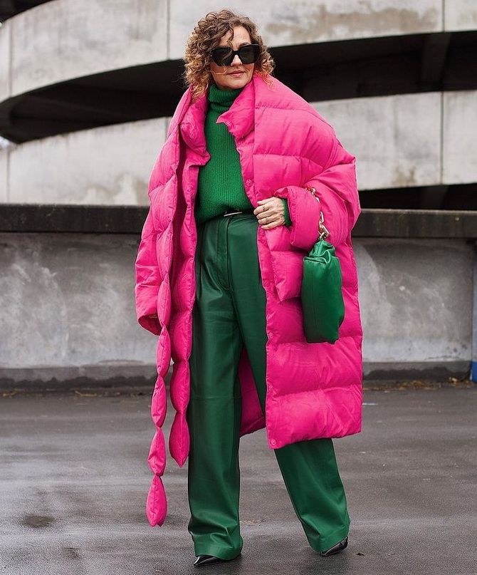 Green and pink: how to combine trendy colors in an image 30