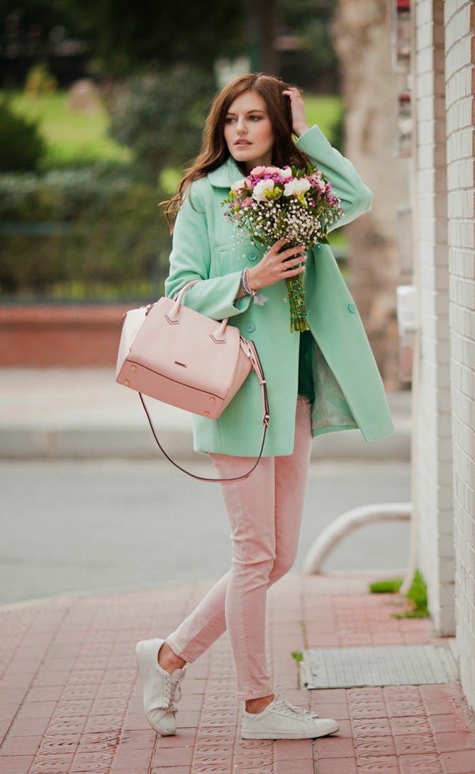 Green and pink: how to combine trendy colors in an image 20