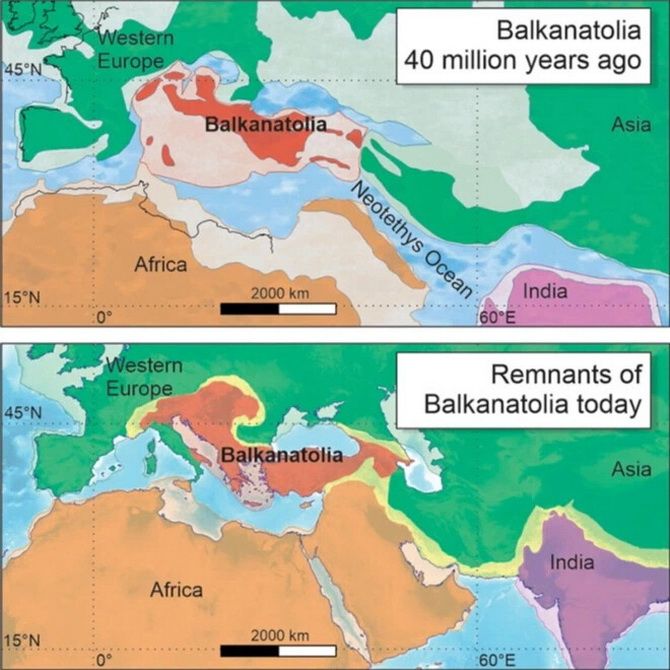 Researchers have discovered a sunken continent under Europe 4