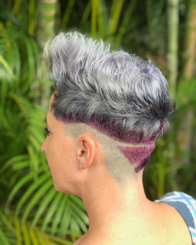 Daring haircuts for gray hair that your grandma wouldn’t dare 4