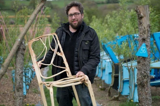 Wachsende Stühle oder wie aus Holz Möbel werden 3