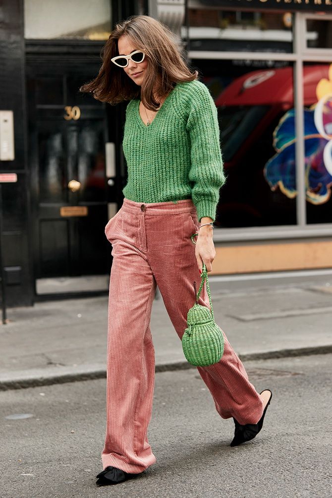 Green and pink: how to combine trendy colors in an image 6