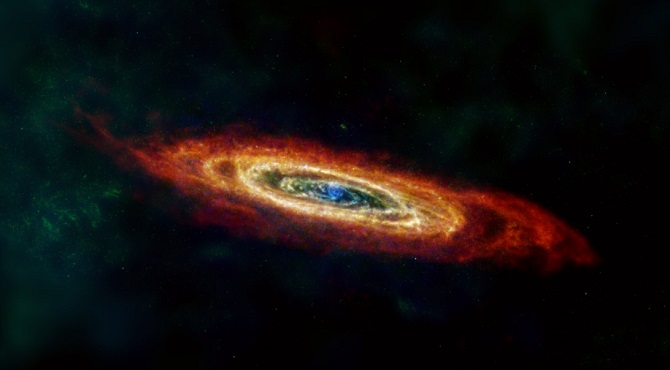Die NASA zeigte einzigartige Fotos von Galaxien, die der Milchstraße am nächsten sind 4
