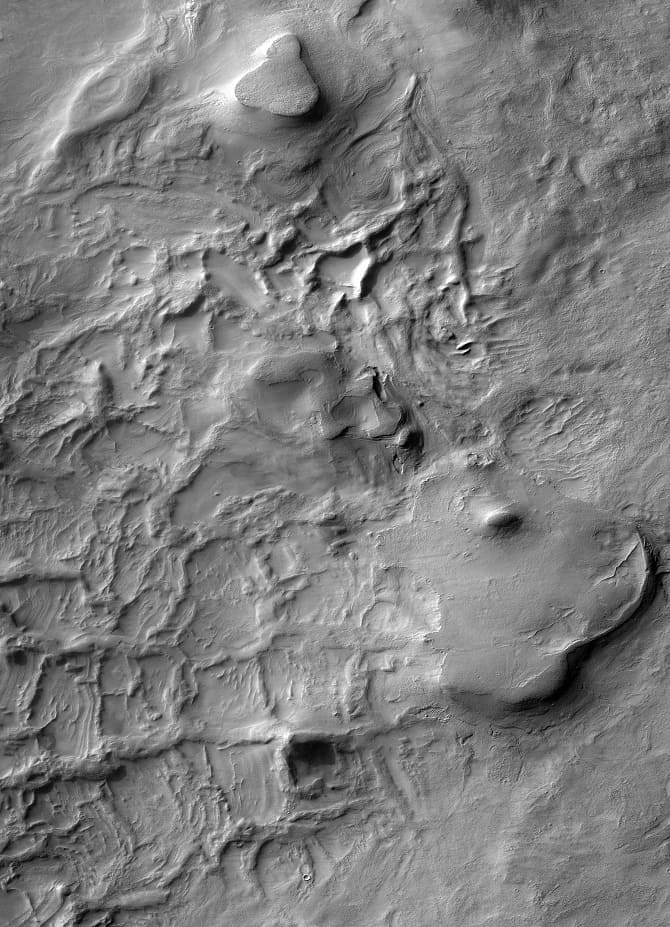Wissenschaftler erklären den Ursprung der „Waben“ auf dem Mars 3