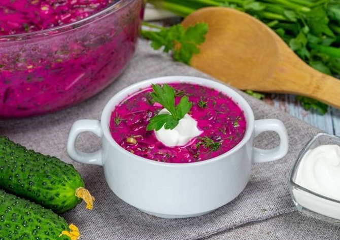 Cold borsch: how to cook a nutritious dish for the summer? 2