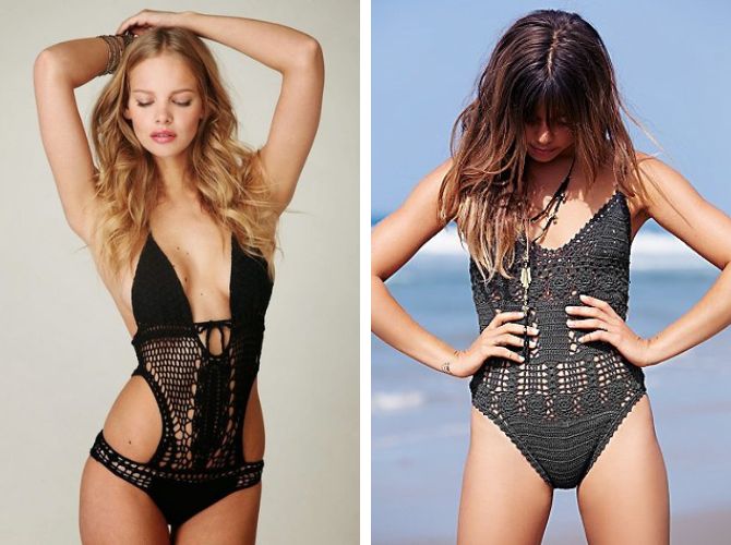 Black one-piece swimsuit – how to choose the best model for your figure 7