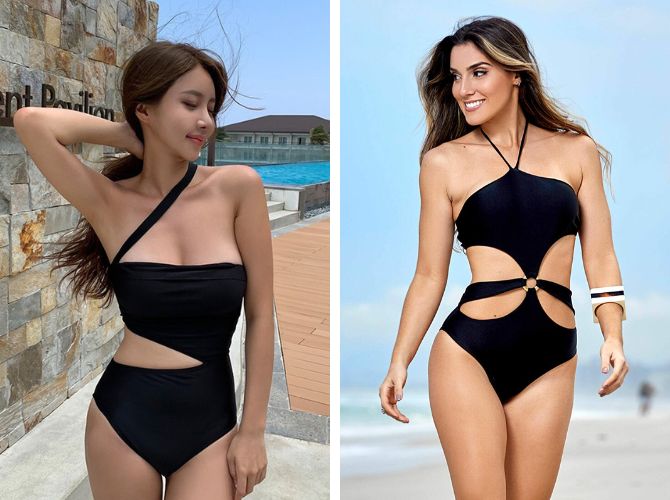 Black one-piece swimsuit – how to choose the best model for your figure 8