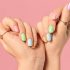 Summer manicure in pastel colors: nail design ideas