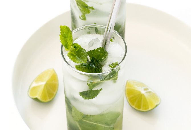 Refreshing mojito: soft drink recipe 4