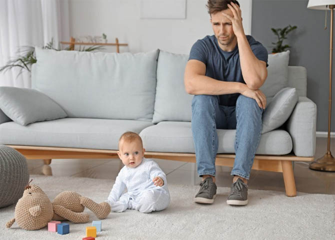 Postpartum depression in men is a reality 1