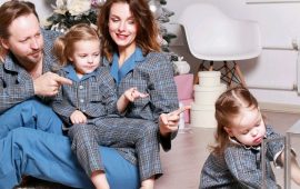 Пижама Family Look: как подобрать одежду в одном стиле для всей семьи?