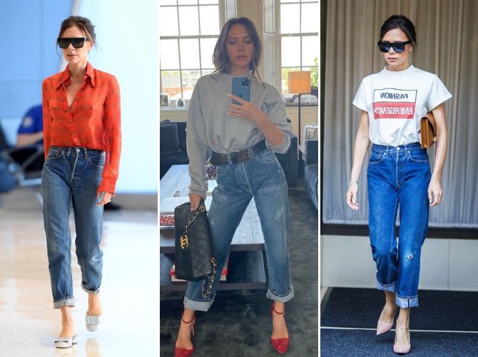 5 fashion items in the wardrobe of women over 40: the example of Victoria Beckham 3