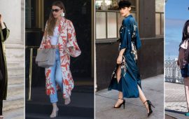 Идеи образов с кимоно для стильного лета