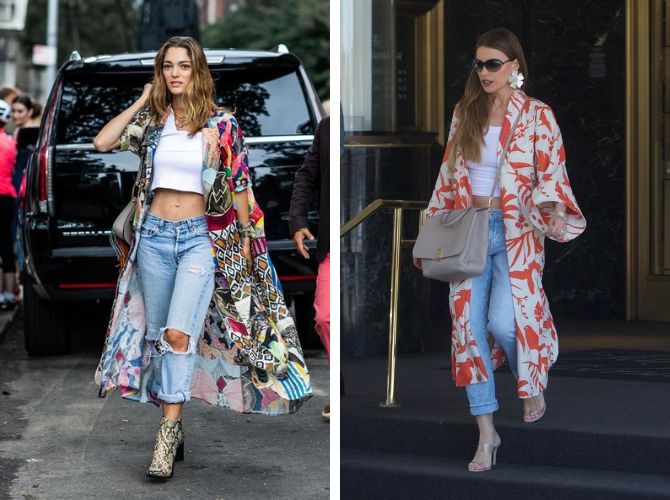 Kimono look ideas for a stylish summer 6