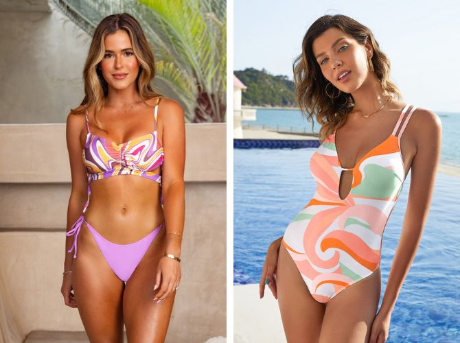 Printed swimwear: which pattern to bet on in the summer of 2024-2025 10