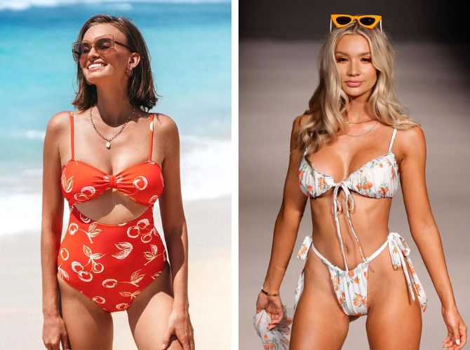 Printed swimwear: which pattern to bet on in the summer of 2022-2023 5