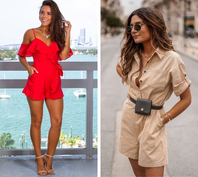 Women’s romper: what models of short overalls are fashionable in 2022 2