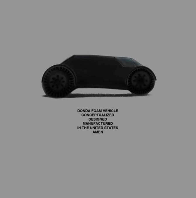 Kanye West will sein eigenes DONDA-Auto aus Styropor bauen 2