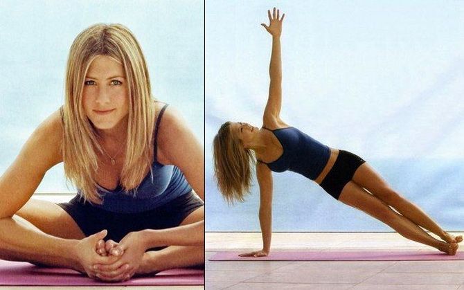 The secrets of a beautiful figure Jennifer Aniston: training plan and diet of the actress 3