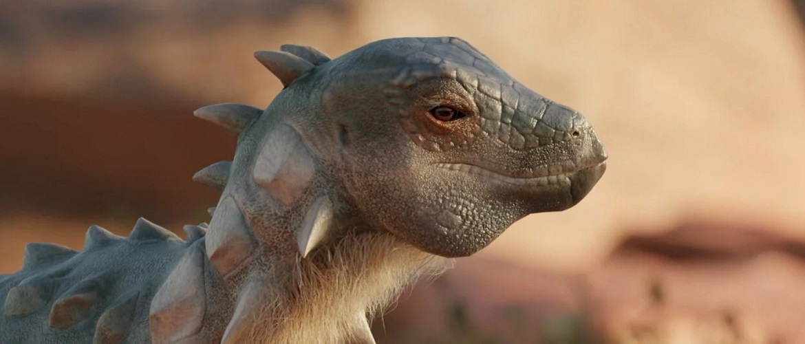 Scientists have discovered a new kind of dinosaur: with spikes and a beak