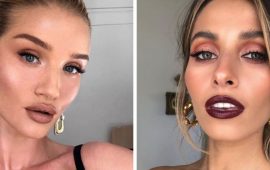 Chocolate lips are back in fashion: how this trend looks today