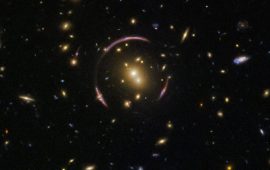 The Webb Telescope captured Einstein’s ring at a distance of 12 billion light years