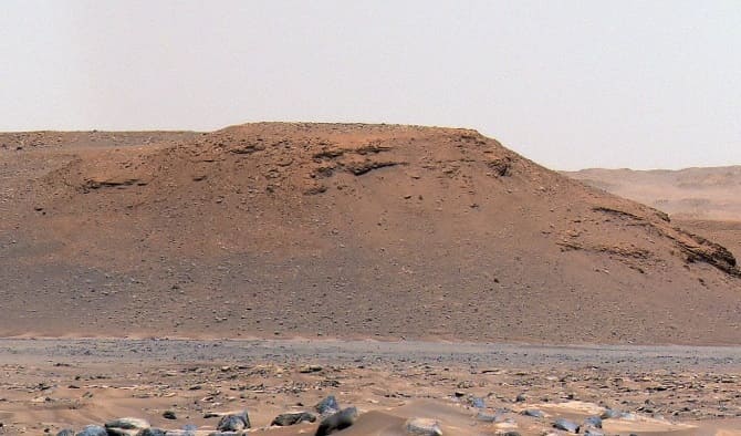 Auf dem Mars gefundene Felsen, die uraltes Leben enthalten könnten 2