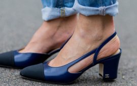 Sleek slingbacks: the perfect shoe for comfort and elegance