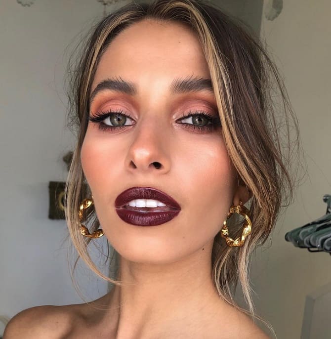 Chocolate lips are back in fashion: how this trend looks today 2