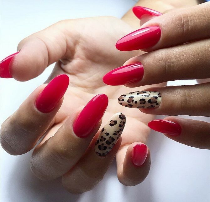 How to combine red manicure with other colors: the best ideas 1