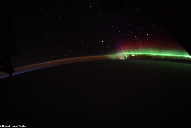 Von der ISS aus entstanden beeindruckende Bilder der Polarlichter 3
