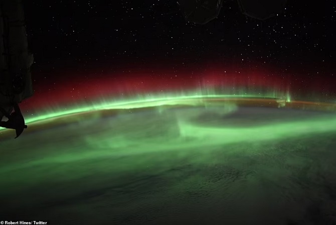 Von der ISS aus entstanden beeindruckende Bilder der Polarlichter 4