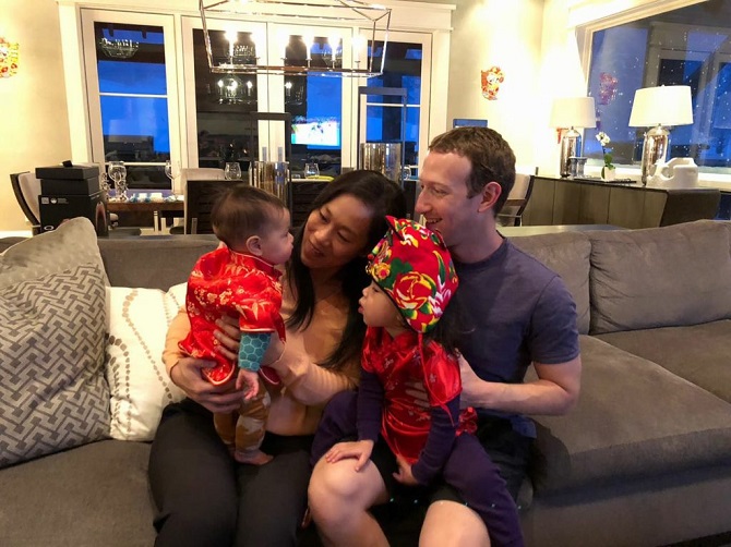 Марк Цукерберг и Присцилла Чан ждут третьего ребенка 3