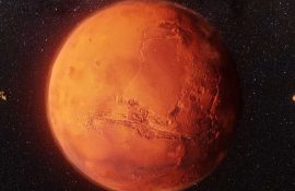 The Webb Telescope took the first picture of Mars
