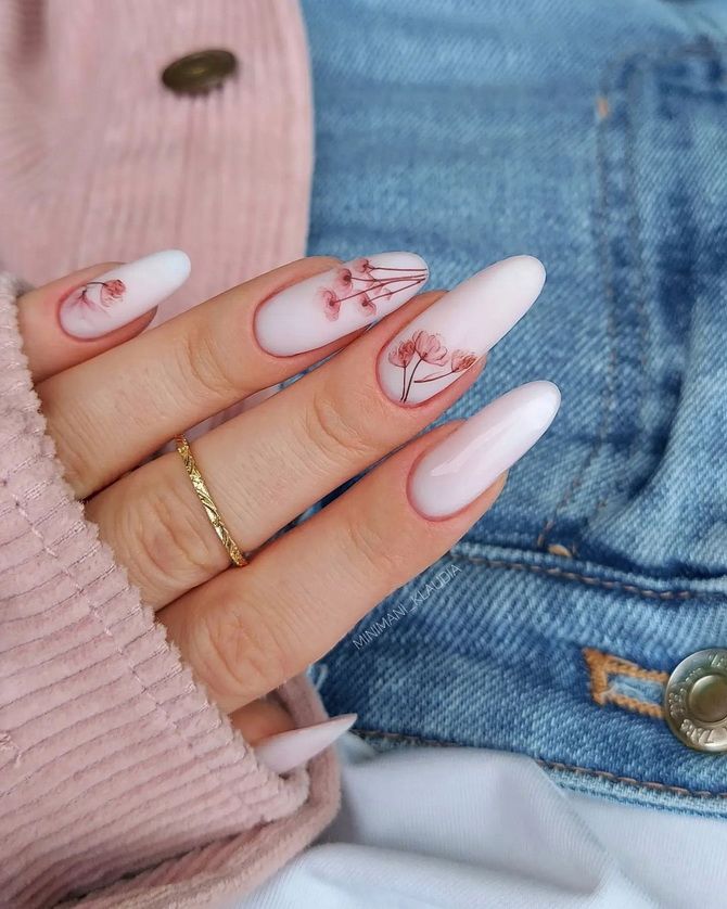 Milk manicure: a timeless trend in 2022 5