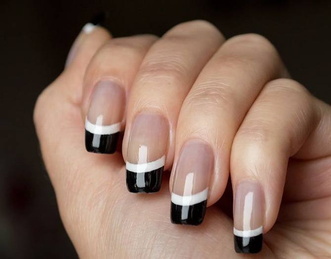 Double french nail art: the most stylish manicure of 2022 4