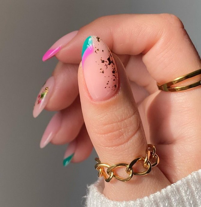 Double french nail art: the most stylish manicure of 2022 11